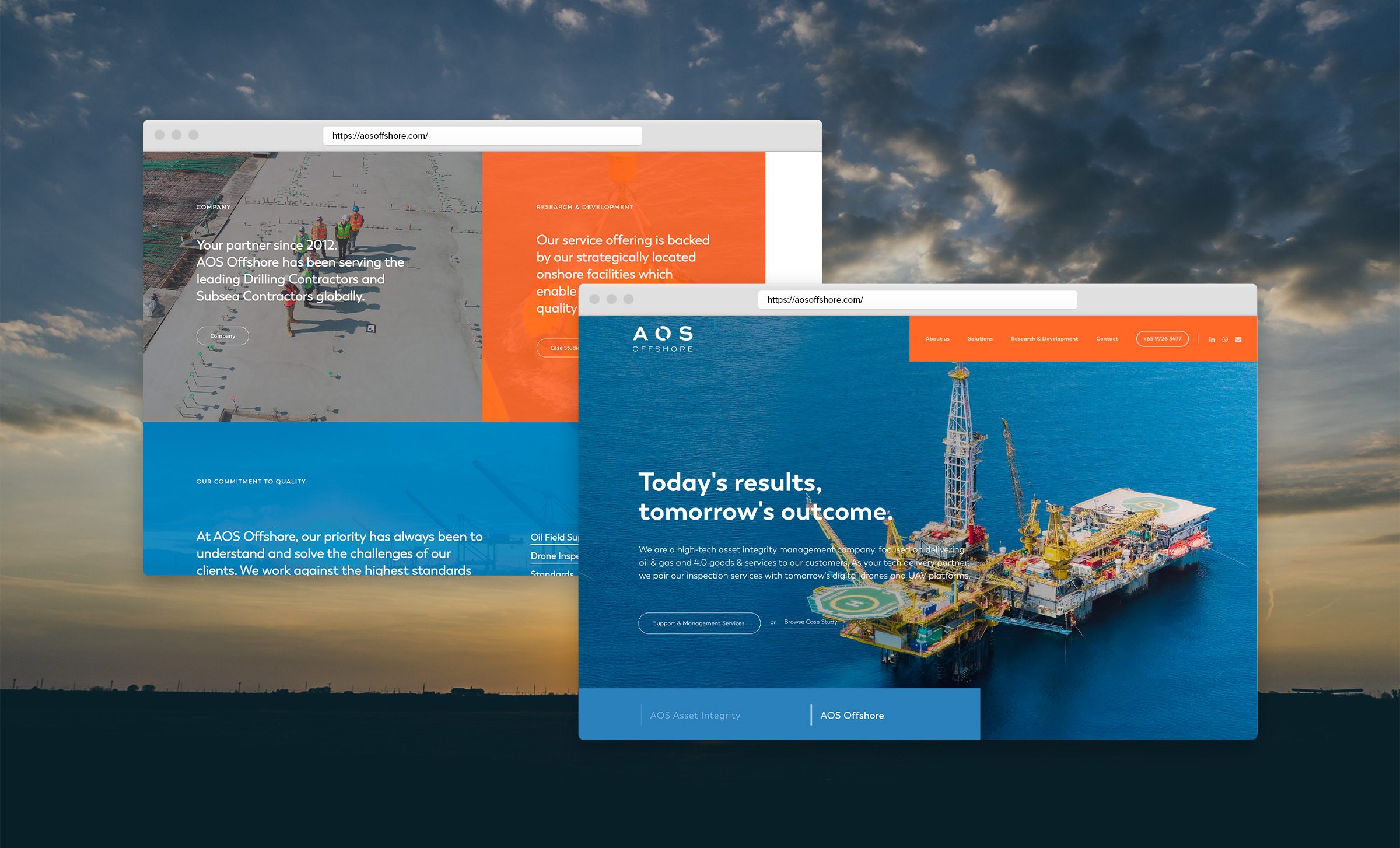 AOS Offshore Website